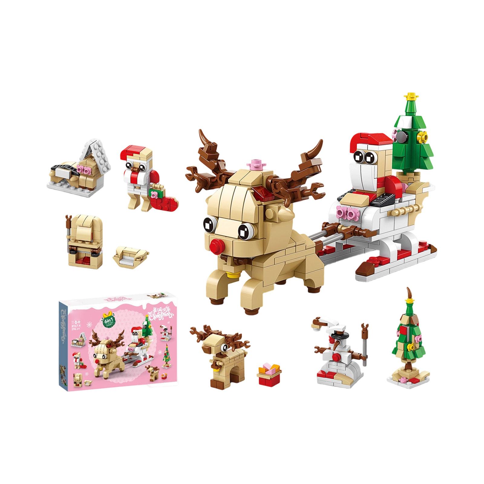 Рождественская постройка Рождественская коробка Рождественская сборка One Size