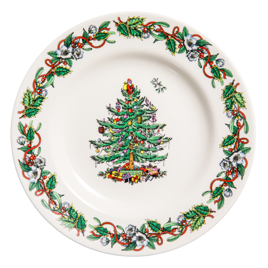 Тарелка пирожковая Spode Рождественская ель Эксклюзив 15 см