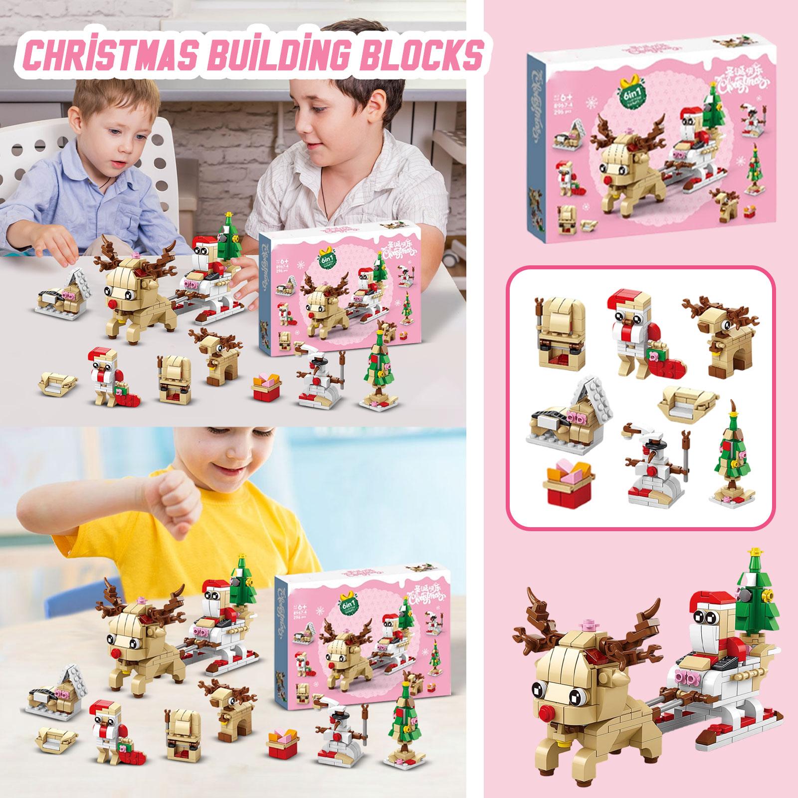 Рождественская постройка Рождественская коробка Рождественская сборка One Size